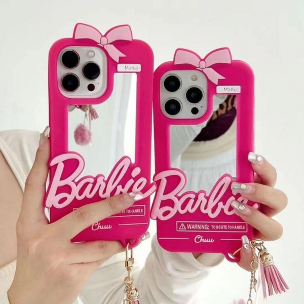 Barbie Mirror Cute 3D Case for iPhone