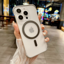 Ultra-thin Frameless Matte Magnetic Case for iPhone