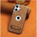 JINDUKA PU Leather iPhone Case With Stand