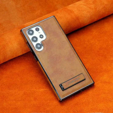 JINDUKA PU Leather Samsung Case