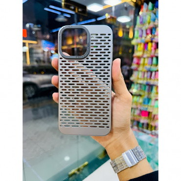 Luxury Hollow Cooling Phone Case for iPhone
