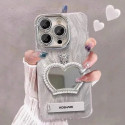 Shiny Mirror Queens Case With Tassel For iPhone