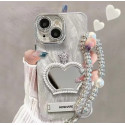 Shiny Mirror Queens Case With Tassel For iPhone