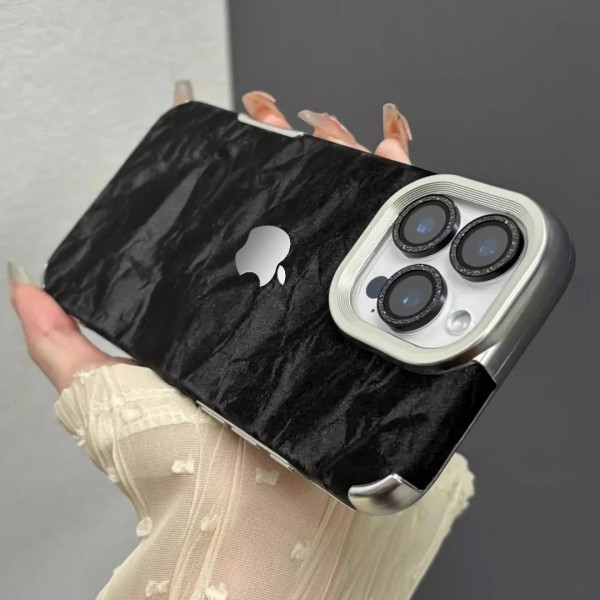 Silky Snowy Mountain Leather Case For iPhone