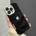 Silky Snowy Mountain Leather Case For iPhone