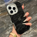 Silky Snowy Mountain Leather Case For iPhone