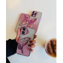 Butterfly Glitter Quicksand with Lens Protection iPhone Case