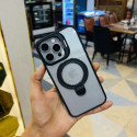 Kickstand Bumper Magsafe iPhone Cover With Free Lens Protector