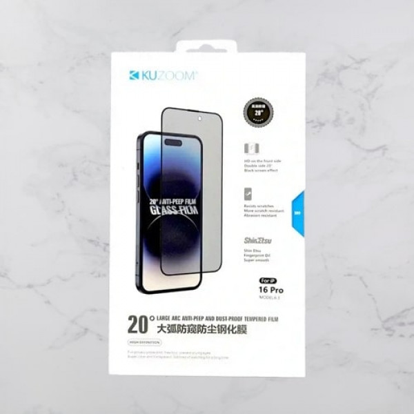 Kuzoom Privacy Screen Protector For iPhone