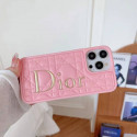 Luxury Dior Print Puffer Case For iPhone 