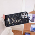 Luxury Dior Print Puffer Case For iPhone 