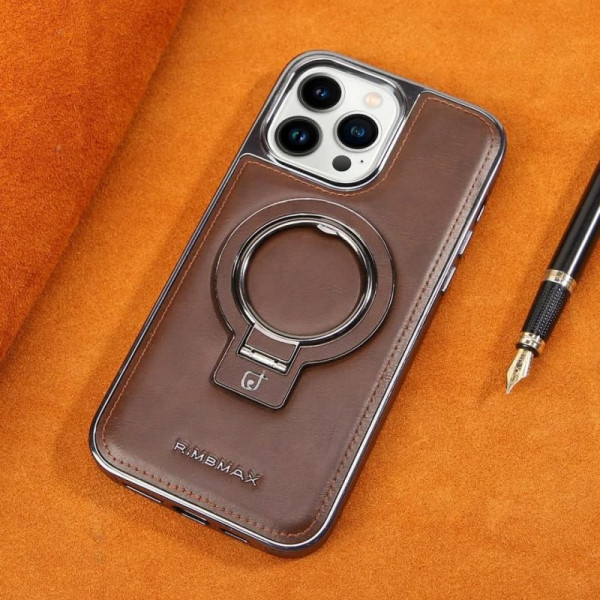 RIMBMAX MagSafe Metal Stand Case for iPhone