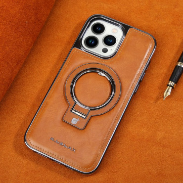 RIMBMAX MagSafe Metal Stand Case for iPhone