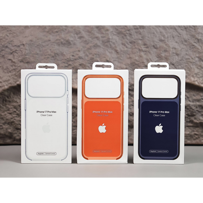 Apple Official Crystal Clear IC MagSafe Case with camera button Phone Case For iPhone