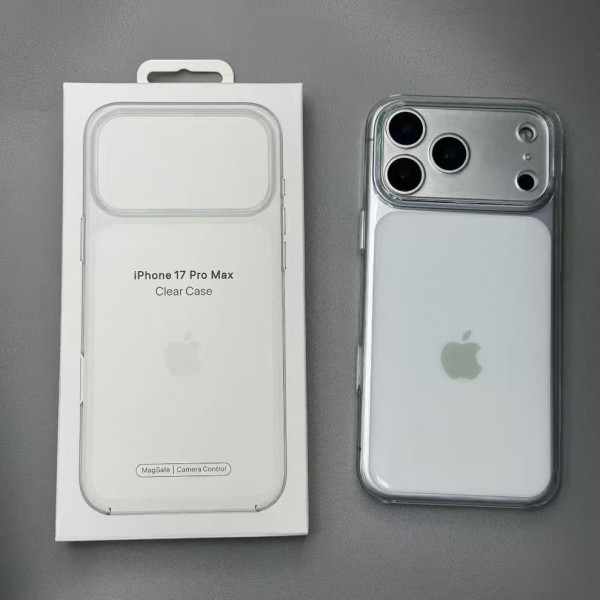 Apple Official Crystal Clear IC MagSafe Case with camera button Phone Case For iPhone