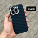 Original Luxo Life Premium MagSafe Reflective Carbon Textured Case For iPhone