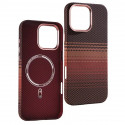Original Luxo Life Premium MagSafe Reflective Carbon Textured Case For iPhone