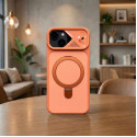 Creative Skin Feel Magnetic Ring Holder Stand Phone Case for iPhone