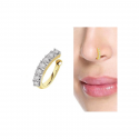 Mansha Nose Ring - Gold Color