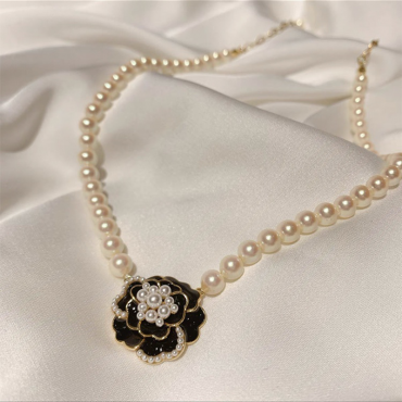 Women Camellia Pearl...