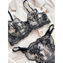 Transparent Bra and Panty Set