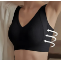 Fallsweet Plus Size Push Up Bra for Women Seamless Wireless Bralette Soft Breathable Comfortable Everyday Sports Lingerie 32-46