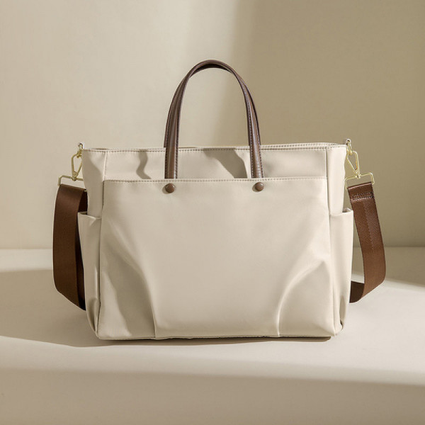 Women Large Capacity Outdoor Tote Bag (অফ হোয়াইট কালার)