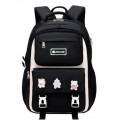 Waterproof School Book Bag (black)
