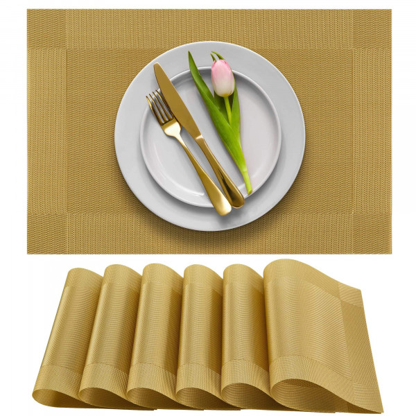 ✨ Only 6 Pcs Table Mat Set 