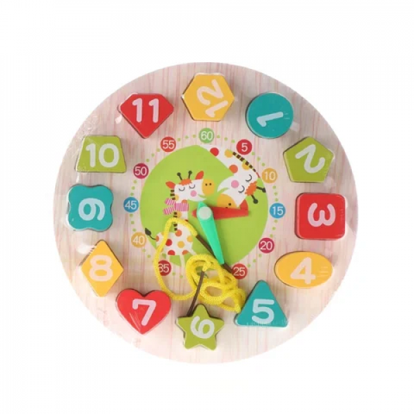 wooden clock