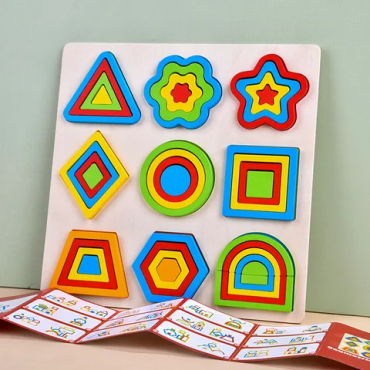 Wooden shape puzzel ...