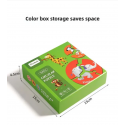 Children's three-dimensional puzzle puzzle animal matching puzzle baby early education cognitive wooden puzzle toys wholesale cross-border