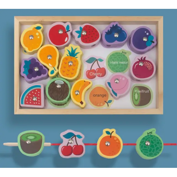 Magnetic beads puzzel 