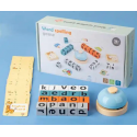 Montessori Learning Alphabet Blocks Spelling Game  & Face game