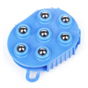 Roller Massage Ball 7 Beads Ergonomics Magnetic Massage Balls Design Silicone Body Anti-Cellulite Muscle Pain Relief Relax Glove