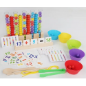 six-in-one early education freight clip bead game