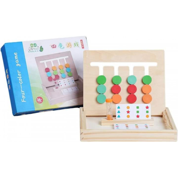 4 Color Line Logic Game
