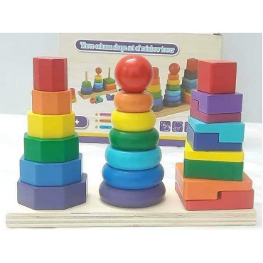 Three column tower ...