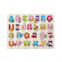 Wooden Abc puzzel