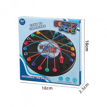 Cross-border rope-lifting big battle puzzle children's logical thinking challenge board games exercise concentration parent-child interactive games