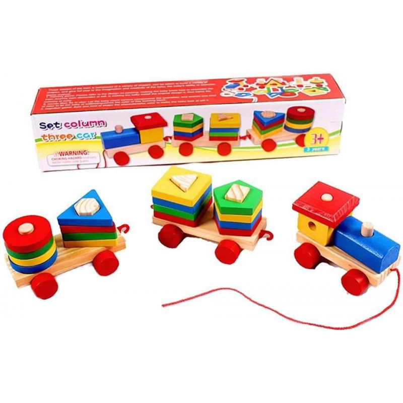 Wooden train 