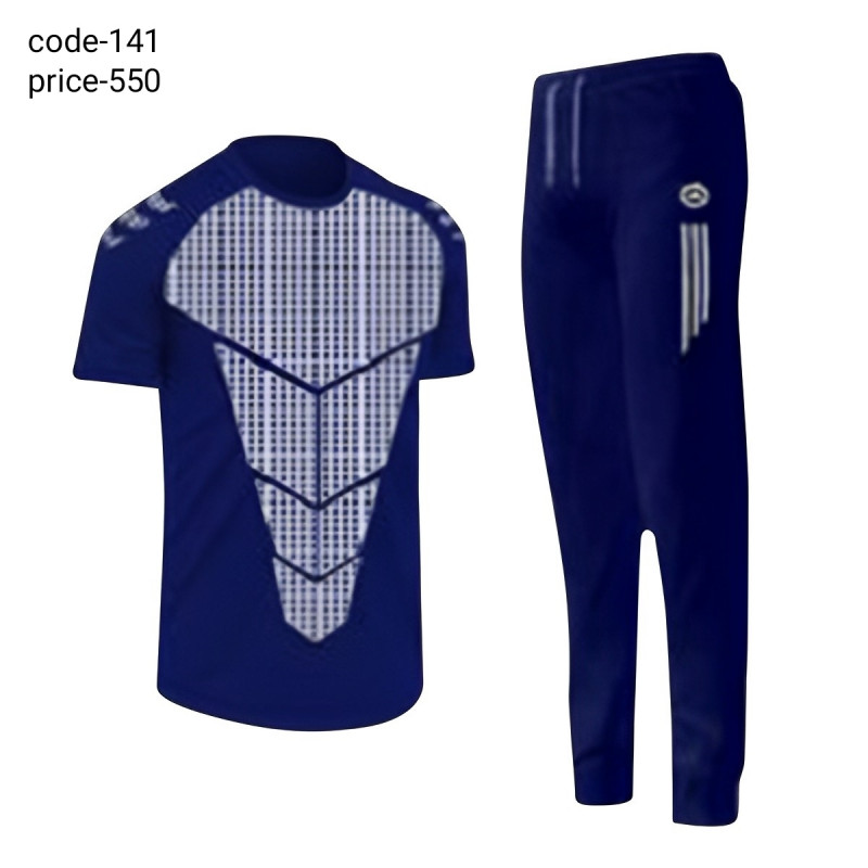 T shirt and trousers...