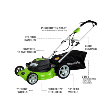 Greenworks 12 Amp 20...