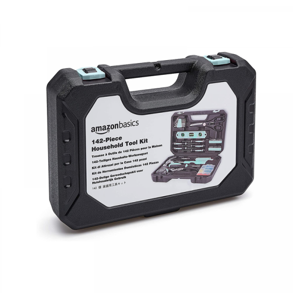 Household Tool Kit with Tool Storage Case - 142-Piece