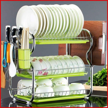 3 Layer kitchen rack