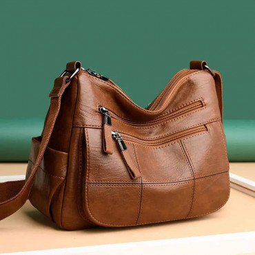 Ladies Casual Hand Bag (Brown )