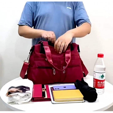 NEW  FASHION SHOULDER BAG  ( MERROUN )