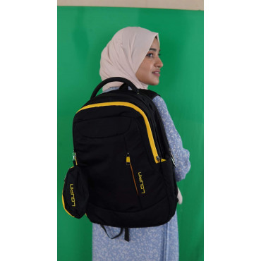 PU FABRIC LAPTOP+SCHOOL & COLLAGE BAG