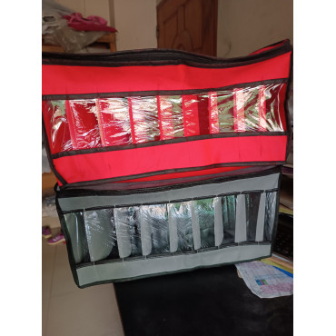  Transparent Full cover Cloth Organizer box