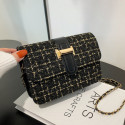 Mini Cross Body  Messenger Bag ( Black )